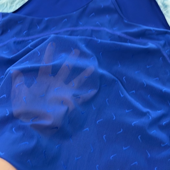 NWOT! Blue Breathable Nike Tank Top! Size medium! - Picture 3 of 3